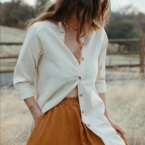 Curator SF Workshirt in Natural